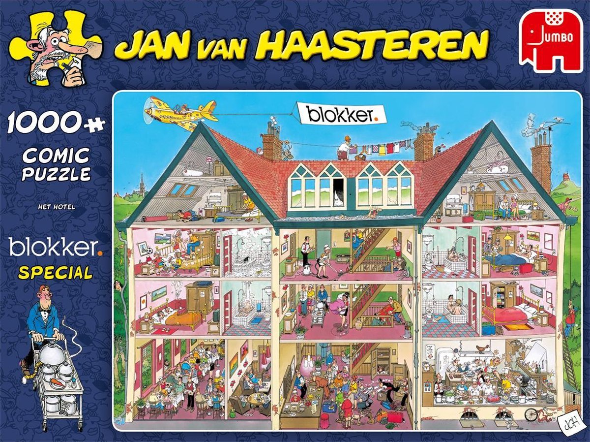 Jan van Haasteren Het Hotel Retailer Special Blokker 1000 stukjes | bol.com