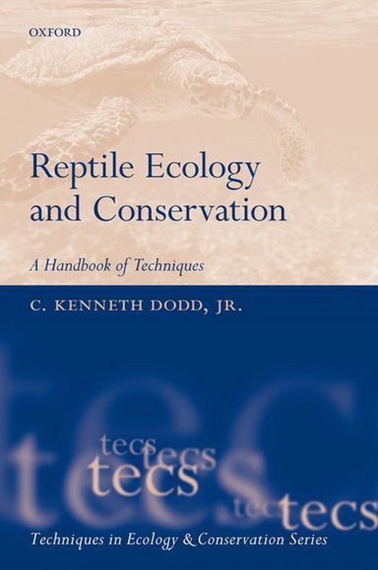 Techniques in Ecology & Conservation - Reptile Ecology and C ... - cover