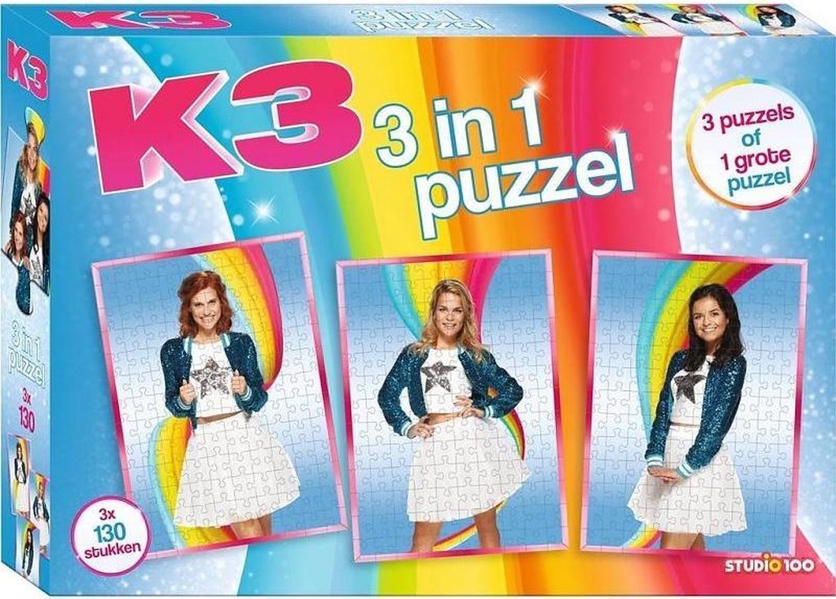 K3 : puzzel - 3 in 1 | bol.com