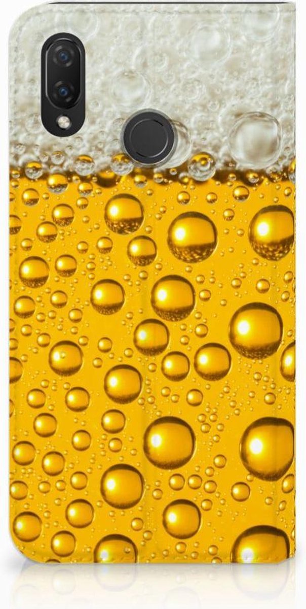 Huawei P Smart Plus Flip Style Cover Bier