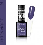 REVERS® 3in1 Solar Gel Nagellak 12ml. - #21 Ultra Violet - paars - Glanzend - Gel nagellak