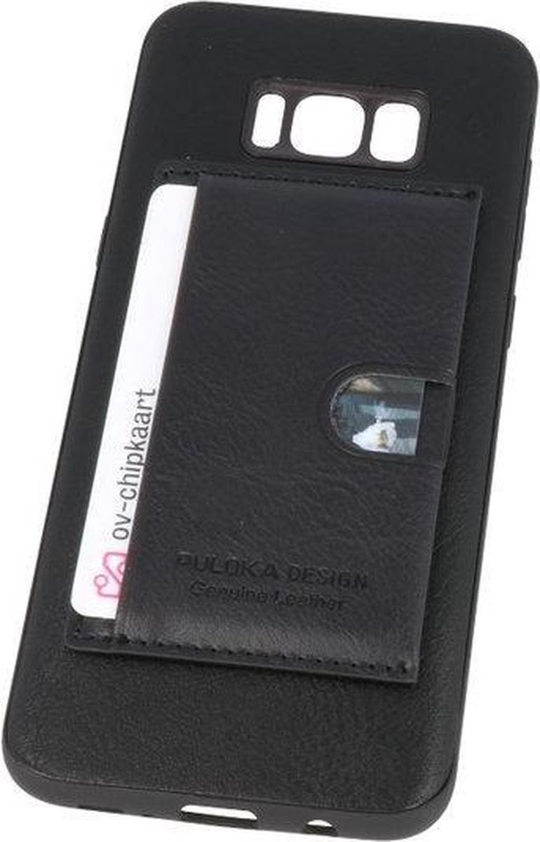 Zwart Hardcase cover Hoesje voor Samsung Galaxy S8 Plus