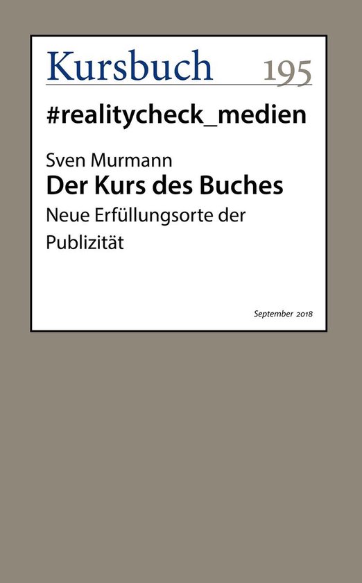 Der Kurs des Buches - cover