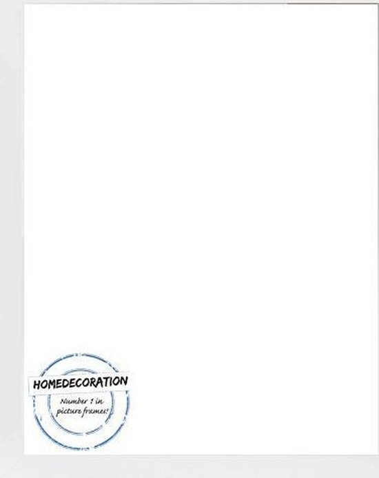 Homedecoration Misano - Cadre photo - Format photo - 59 x 99 cm - Blanc mat