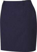 Tricorp Dames rok - Corporate - 505001 - Navy-Gestreept - maat 52