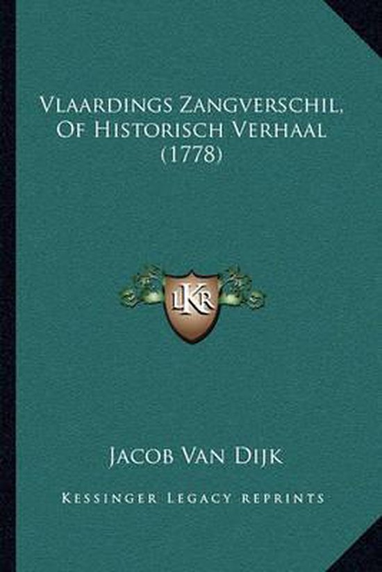 Vlaardings zangverschil, of historisch verhaal (1778)
