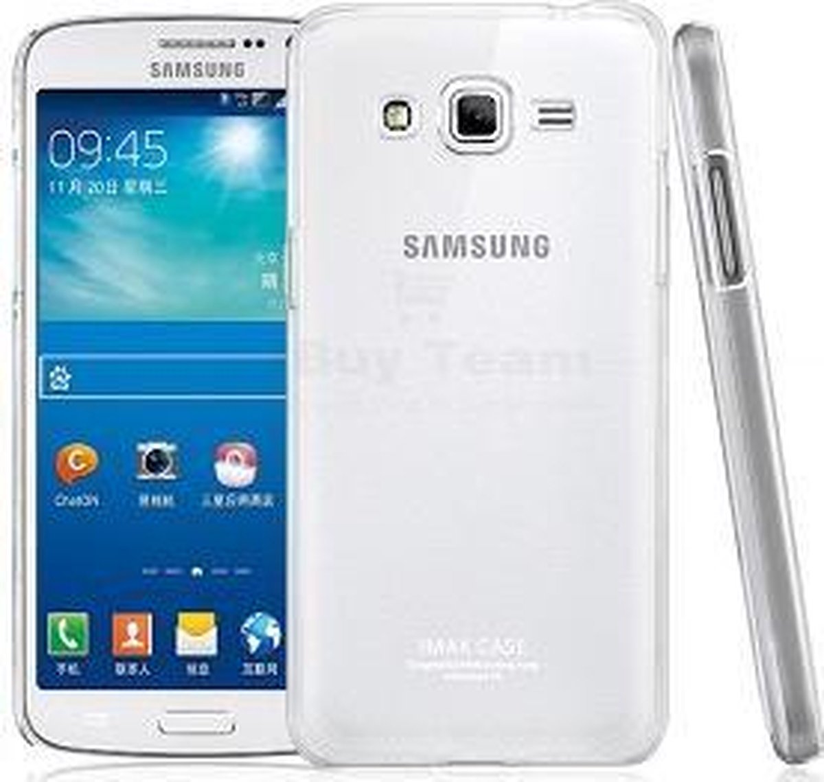Samsung Galaxy Grand Neo i9060 Siliconen Hoesje Case Transparant