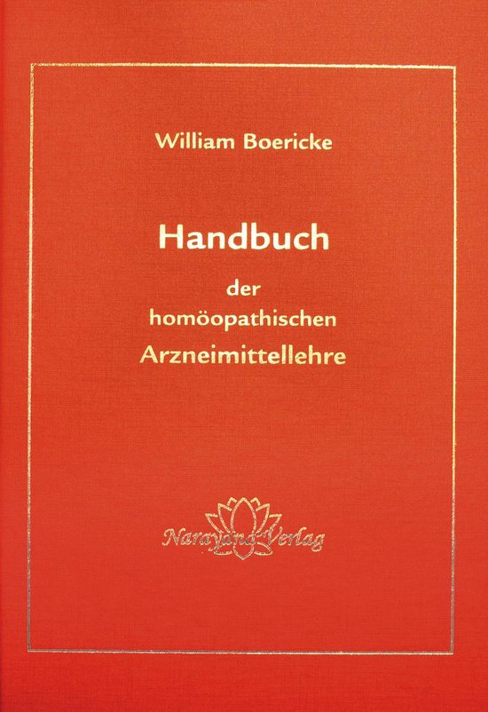 Handbuch der homöopatischen Arzneimittellehre