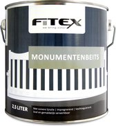 Fitex Monumentenbeits 2,5 liter zwart