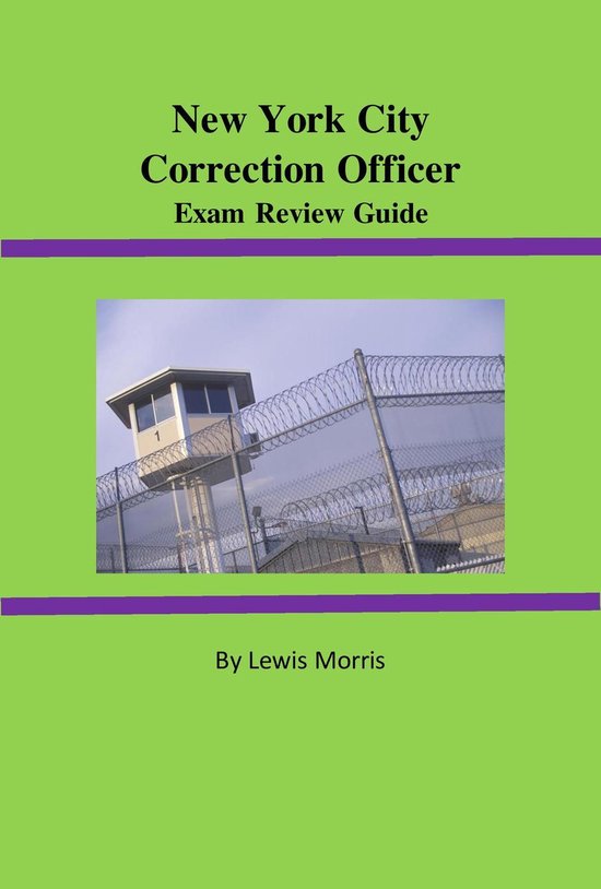 New York City Correction Officer Exam Review Guide - cover