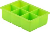Dotz - Silicone ijsblokjesvorm - Kubus - Groen - 4,8x4,8x4,8cm