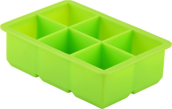 Zegenen onderwerpen Editie Dotz - Silicone ijsblokjesvorm - Kubus - Groen - 4,8x4,8x4,8cm | bol.com