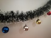 Kerstslinger met gekleurde kerstballen - 2 meter