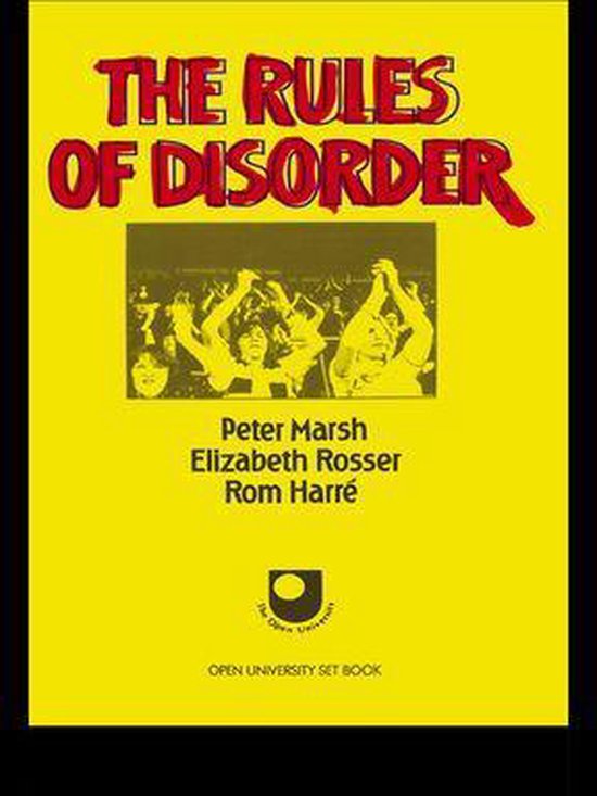 The Rules of Disorder - cover