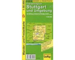 Freizeitregion Stuttgart und Umgebung 1 : 50 000. Wander- und Freizeitkarte