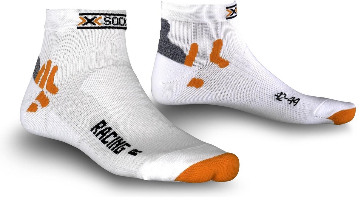 X-Socks - Fietssokken - Mannen - Maat 35-38 - Wit