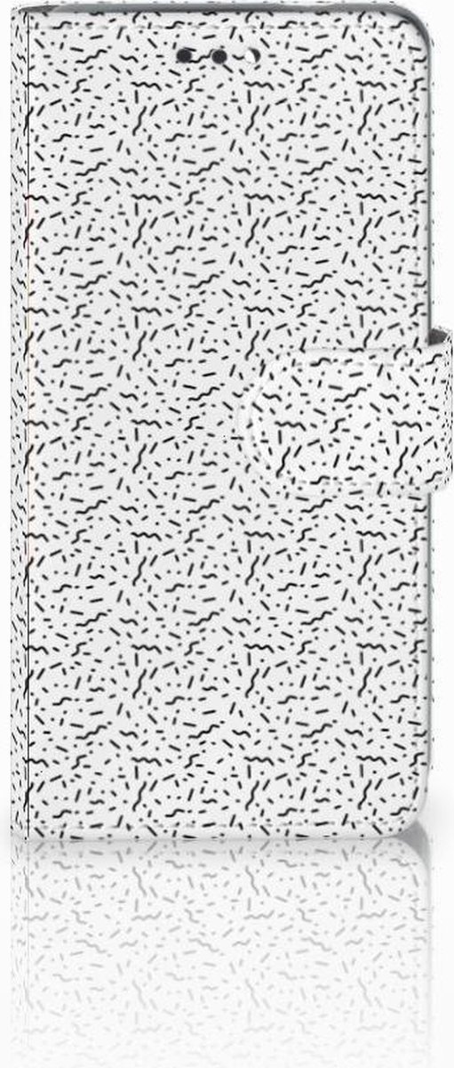 Nokia 3.1 (2018) Telefoon Hoesje Stripes Dots