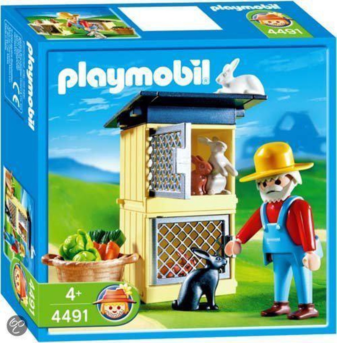Realistisch bestuurder Gedateerd Playmobil Konijnenhok - 4491 | bol.com