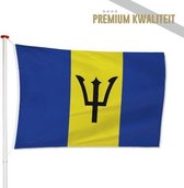 Barbadiaanse Vlag Barbados 40x60cm - Kwaliteitsvlag - Geschikt voor buiten