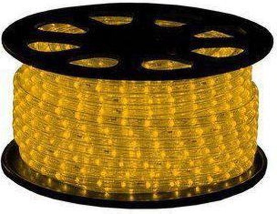 Tronix Lichtsnoer LED lichtslang 12v geel rol | bol.com
