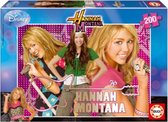 Legpuzzel - 200 stukjes - Hannah Montana - Educa puzzel