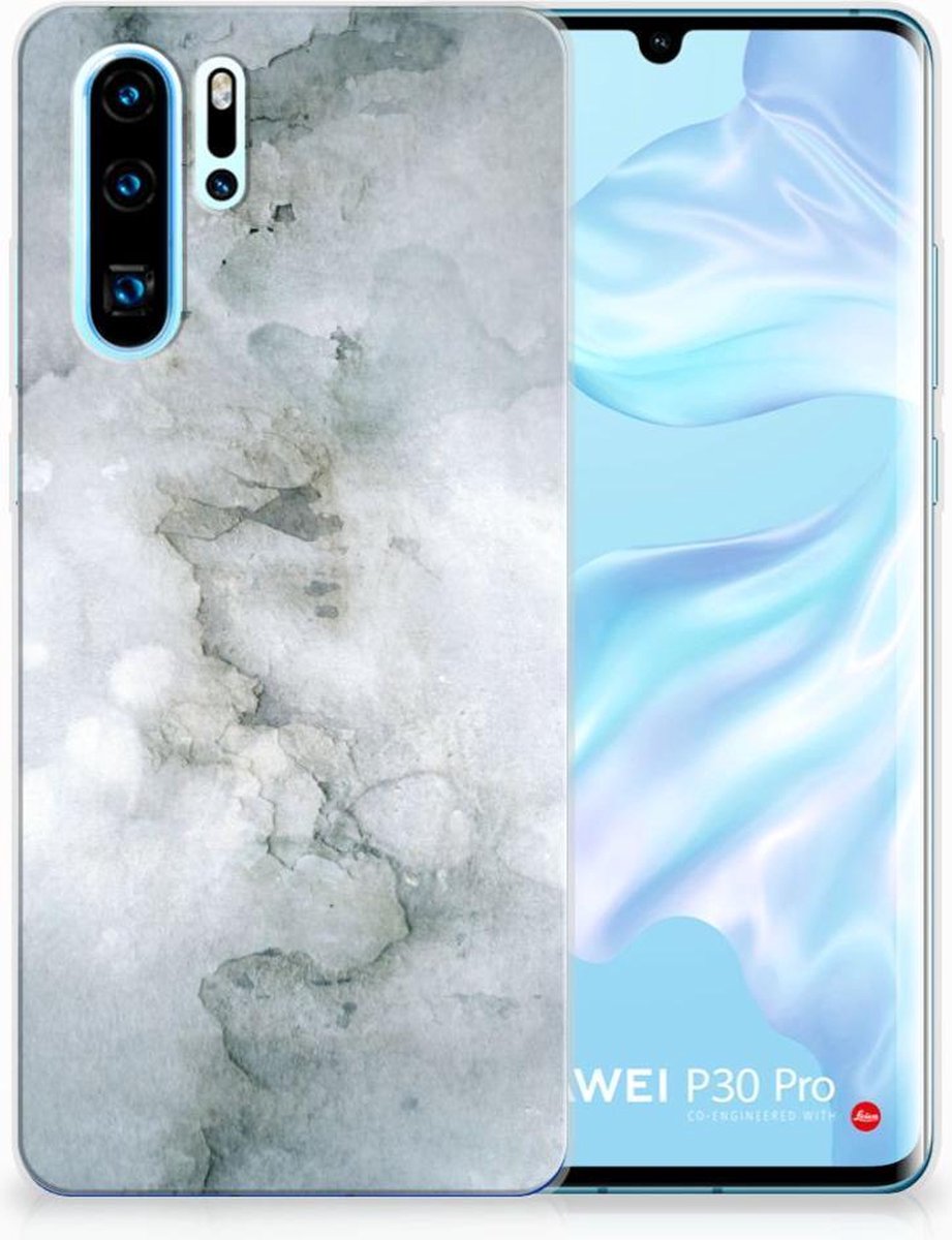 Hoesje maken Huawei P30 Pro Painting Grey
