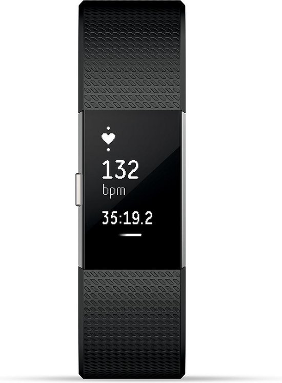 Fitbit Charge 2 - Activity tracker - Zwart - Small