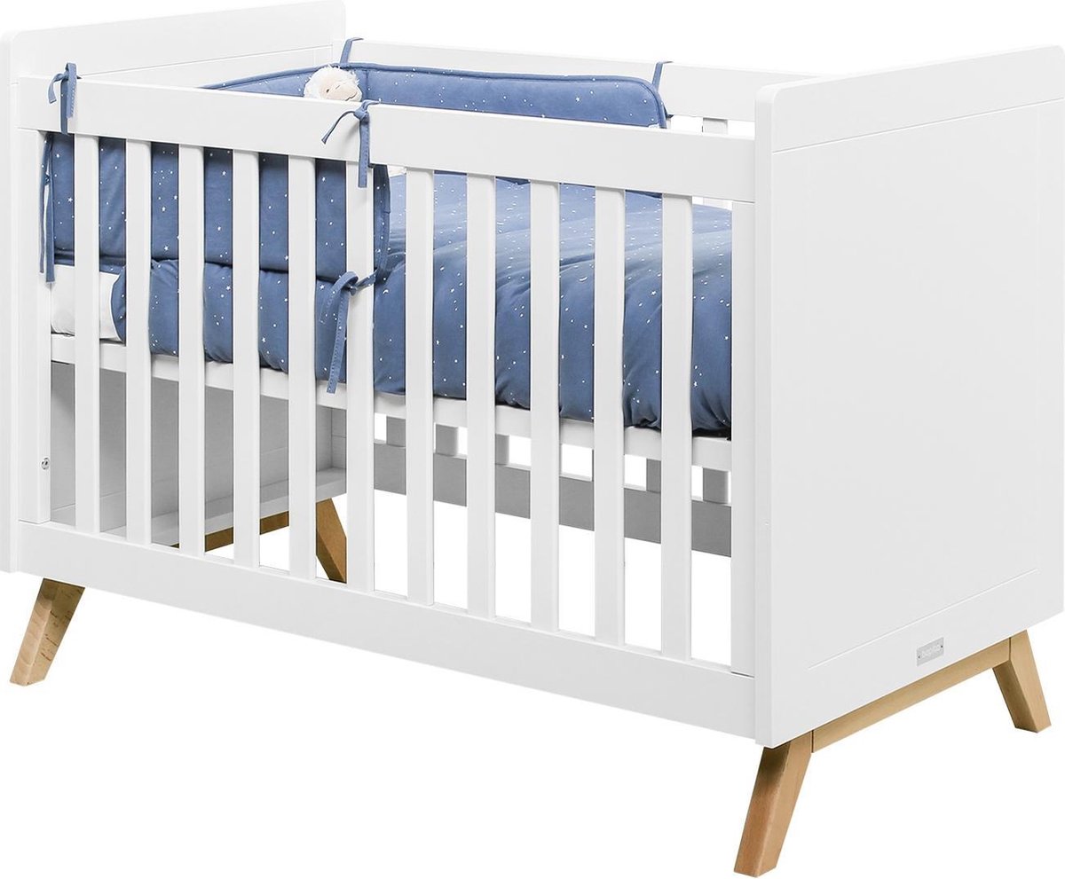 Bopita Fenna Babybed Wit / Naturel 60 x 120 cm