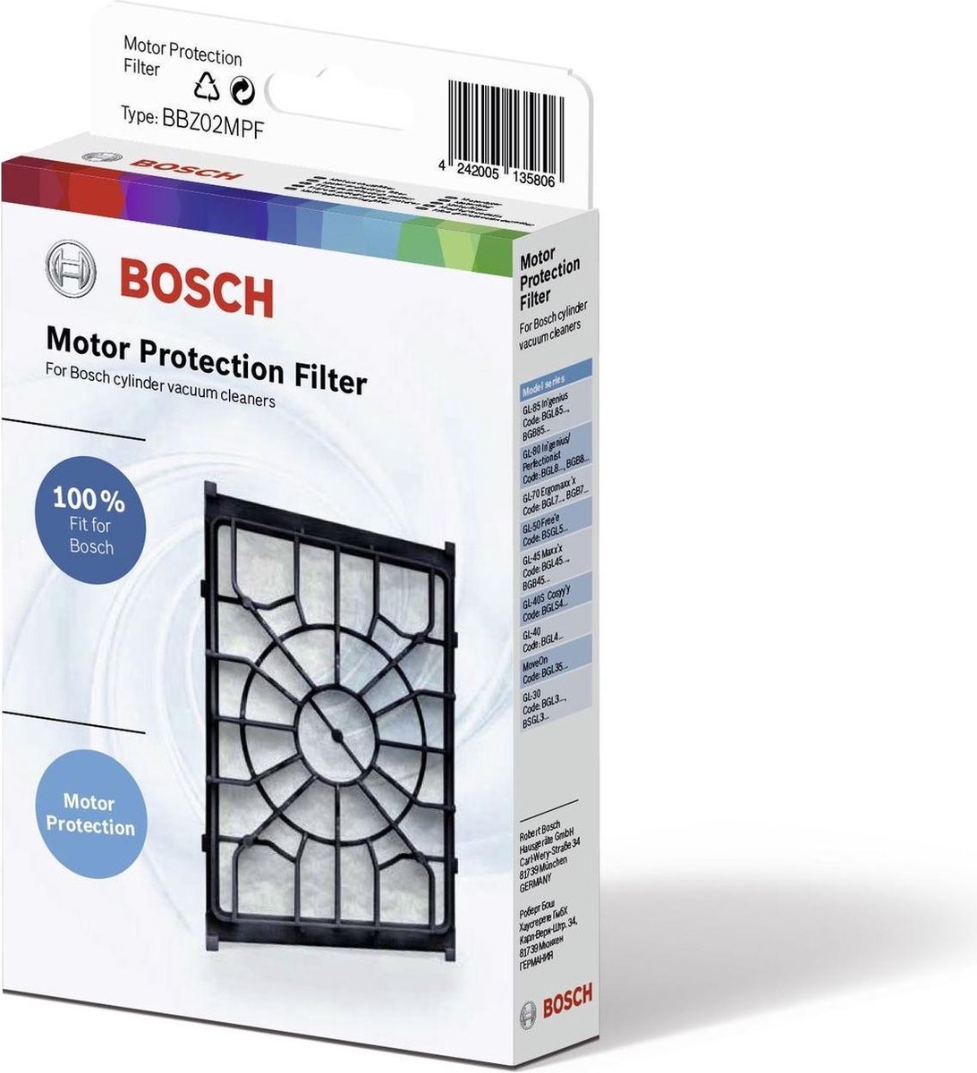 Bosch Haushalt BBZ02MPF BBZ02MPF Motorfilter
