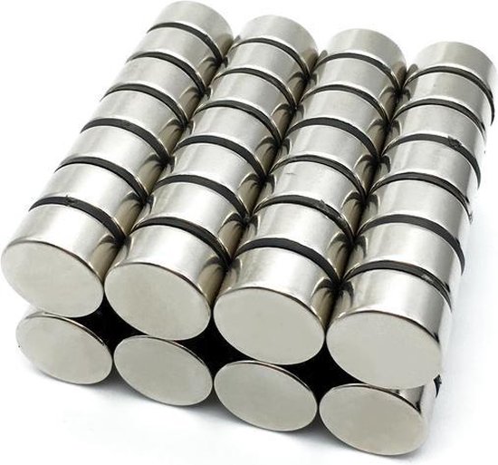 Justitie ruimte Uitstekend Sterke magneten - rond – 10x5mm – 50N Sterk magneetjes - 20 stuks –  Geschikt voor... | bol.com