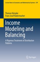 Lecture Notes in Economics and Mathematical Systems 679 - Income Modeling and Balancing