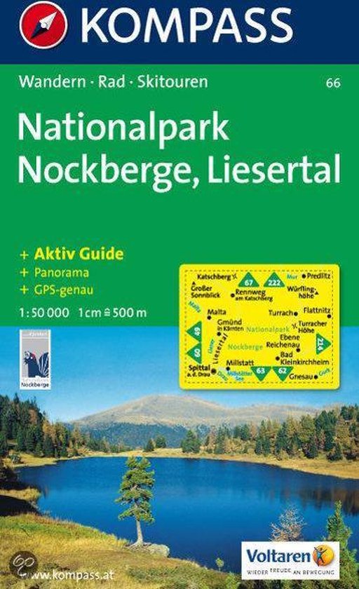 Nationalpark Nockberge, Liesertal WK66 - cover