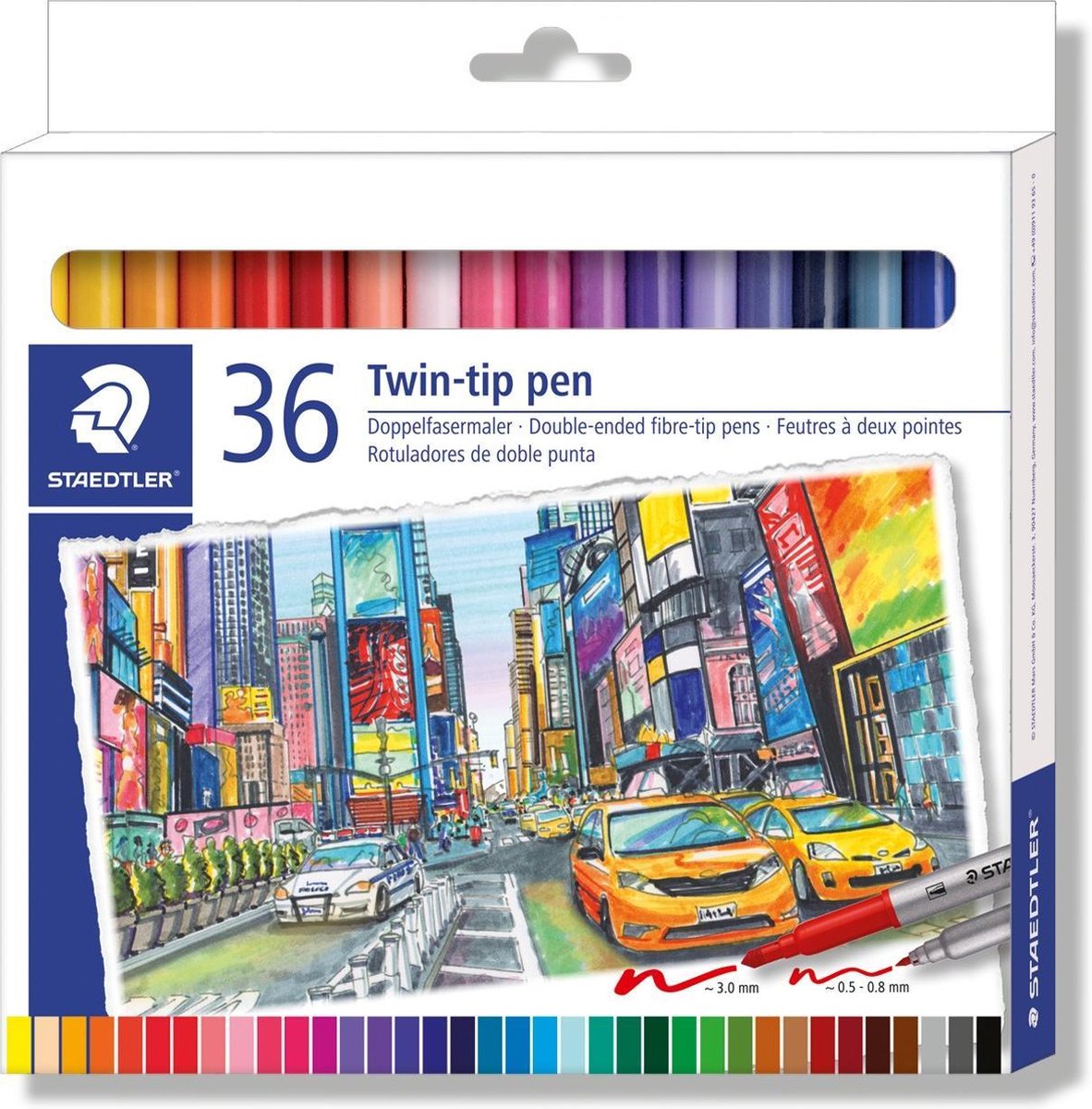 BIC Intensity Crayons de Couleur, Idéal Pour Adultes, Couleurs Assorties,  Etui Carton de 36 crayons