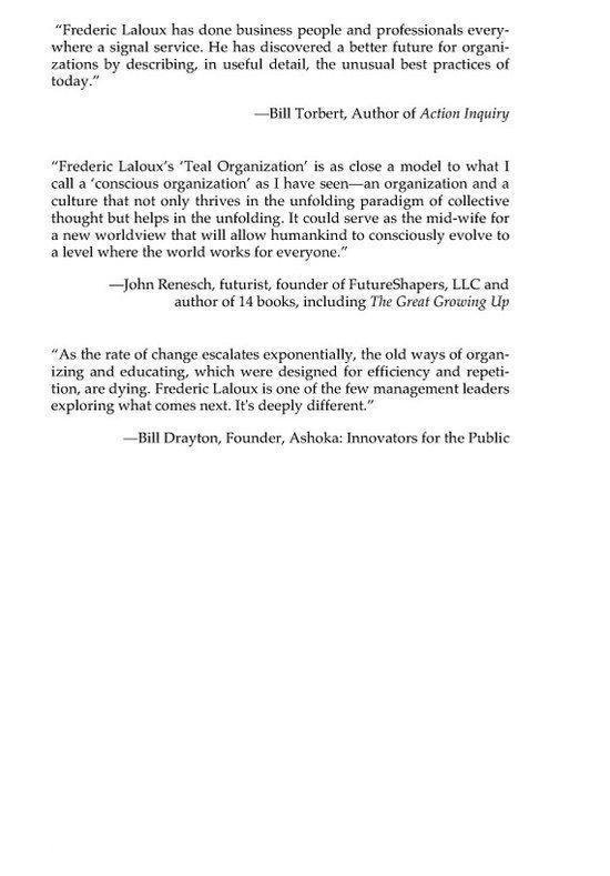 Reinventing Organizations