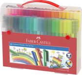 Kleurstift faber castell connector cadeauset 80st | 12 stuks