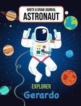 Write & Draw Astronaut Explorer Gerardo