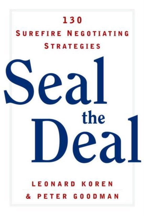 Seal the Deal - 30 Surefire Negotiating Strategies - cover