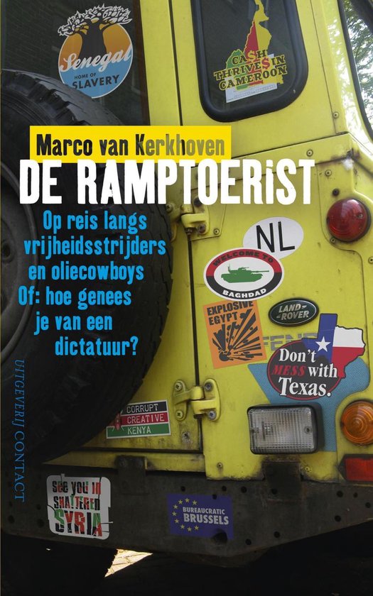 Cover van het boek 'De ramptoerist' van M. van Kerkhoven