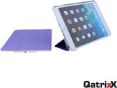 Luxe Smart Case Cover met Achterkant Back Cover Paars Purple voor Apple iPad Mini 4