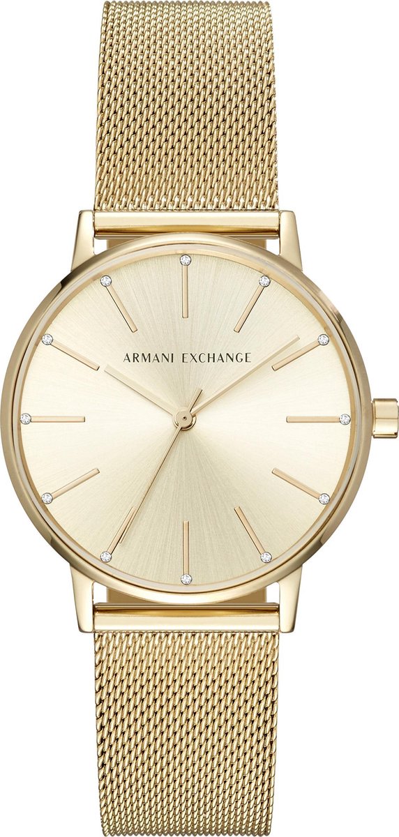 Armani Exchange AX5536 Lola Dameshorloge 36 mm - Goudkleurig