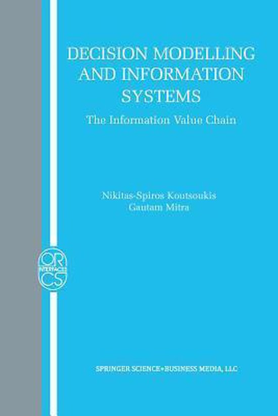 Decision Modelling and Information Systems - cover