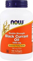 Black Currant Oil Double Strength 1000 mg (100 softgels) - Now Foods