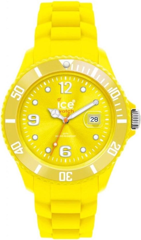 elk Voetganger Kritiek Ice-Watch Sili Forever Yellow Unisex SI.YW.U.S.09 - Horloge -Geel- 40 mm |  Bestel nu!