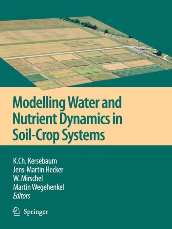 Modelling water and nutrient dynamics in soil-crop systems - cover