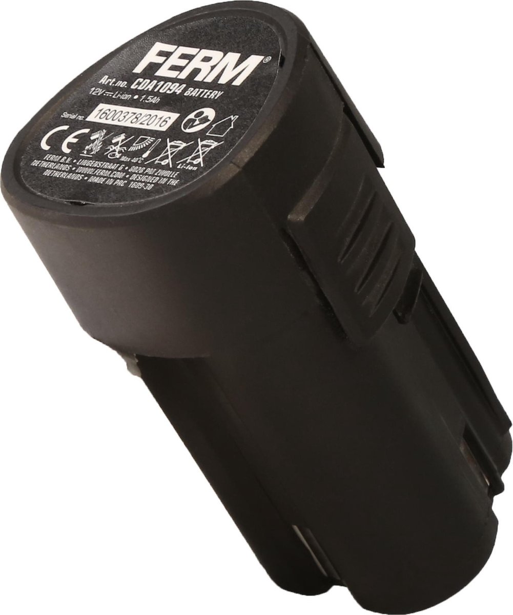 FERM CTM1016 Outil multifonction 12V - BAtterie 1.5Ah Li-Ion