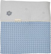 Koeka Wiegdeken Love me sweet - Soft Blue - 75*100 CM