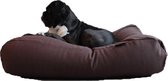 Dog's Companion - Hondenkussen / Hondenbed chocolade bruin (meubelstof) - S - 70x50cm