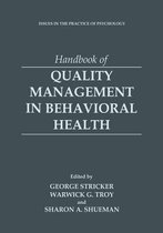 Handbook of Quality Management in Behavioral Health