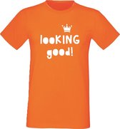 Oranje shirt Koningsdag | looking good | Maat M