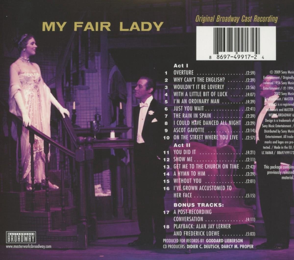 My Fair Lady [Original Broadway Cast Recording], Original Broadway Cast